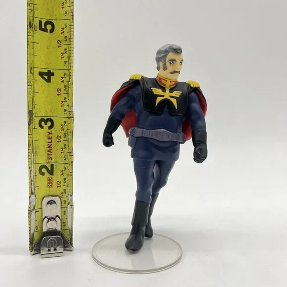 Gundam Wing Ramba Ral 4.5” Figure Zeon Lieutenant Zaku Pilot Bandai Rare Toy - Picture 2 of 3